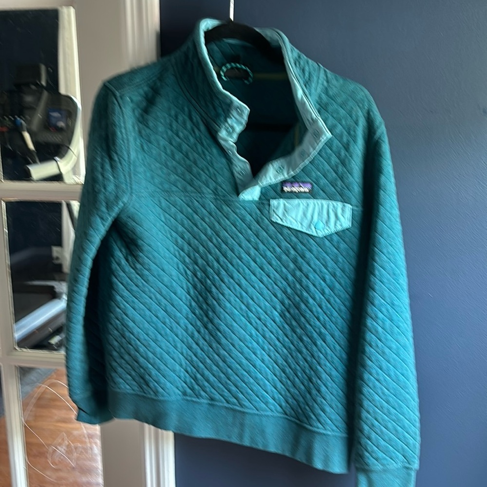 Patagonia Cotton Quilted Pullover size small